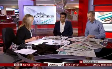 What the BBC has to say about the papers
