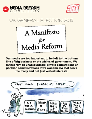 A Manifesto for Media Reform (2015)