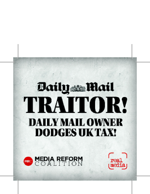 Daily Mail Traitor Sticker