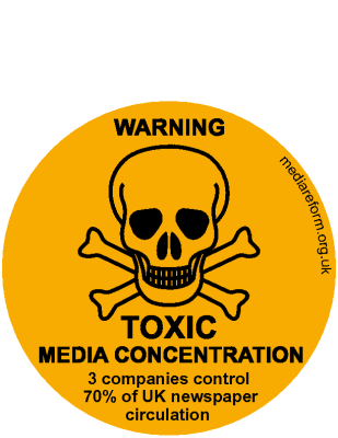 Toxic Media Sticker