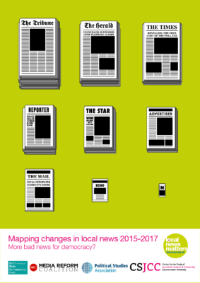 Mapping changes in local news 2015-2017  (March 2017)