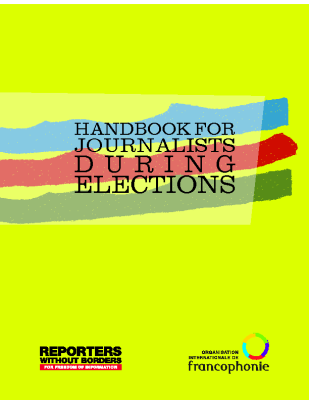 Handbook for Journalists during Elections (2014)